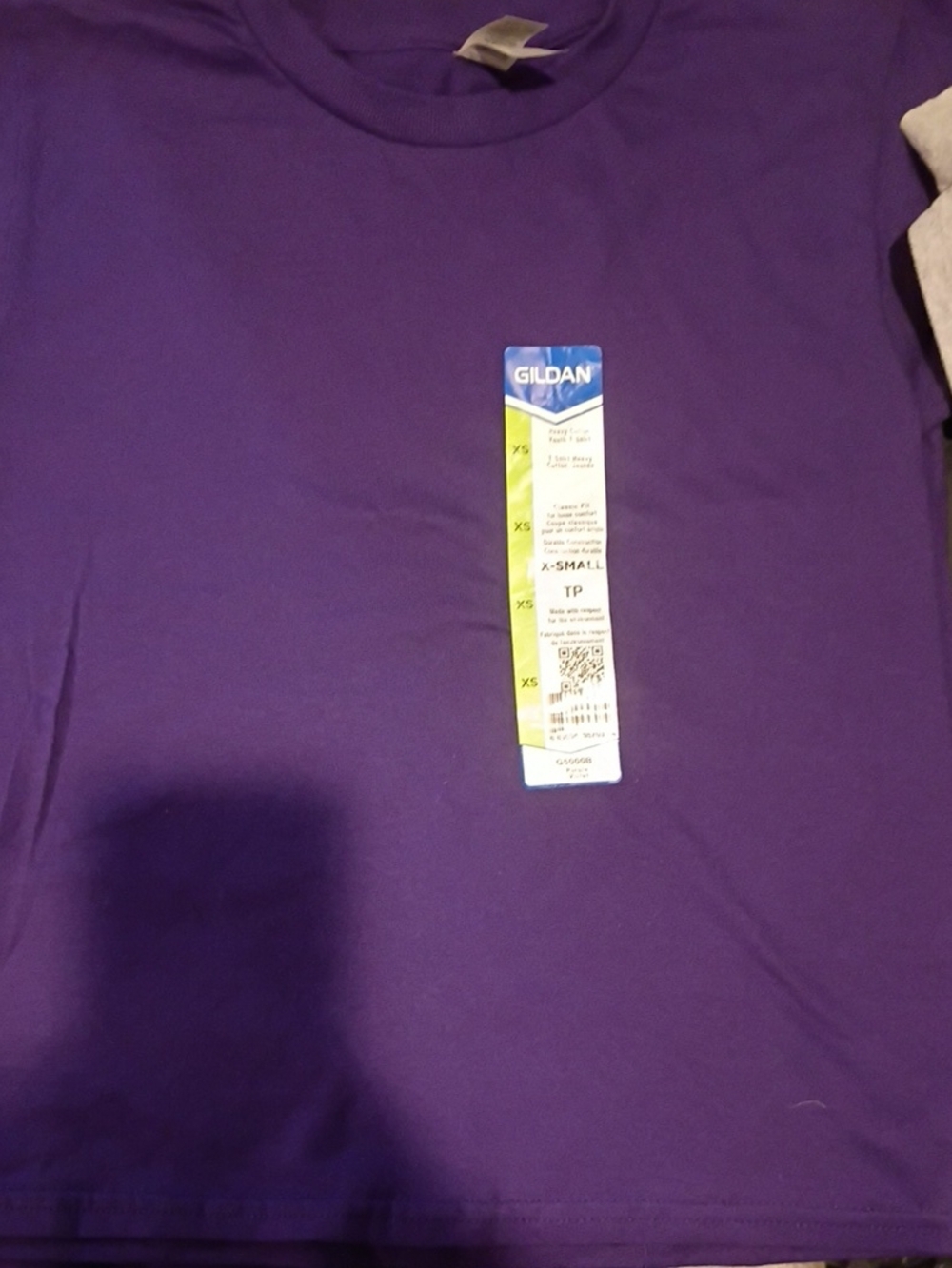 Gildan Purple Short Sleeve Crew Tee